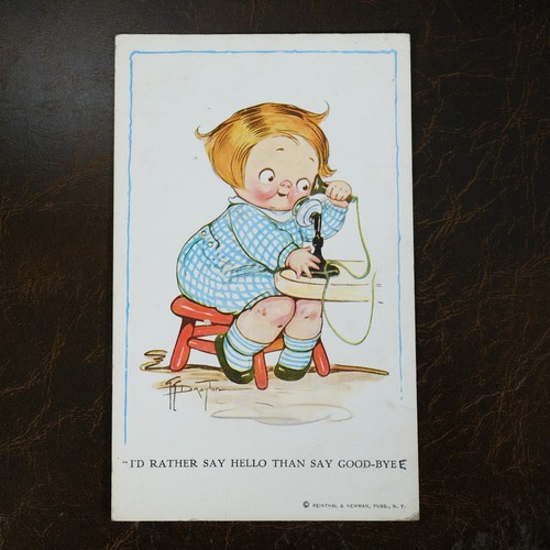 Vintage postcard comic - vintage,