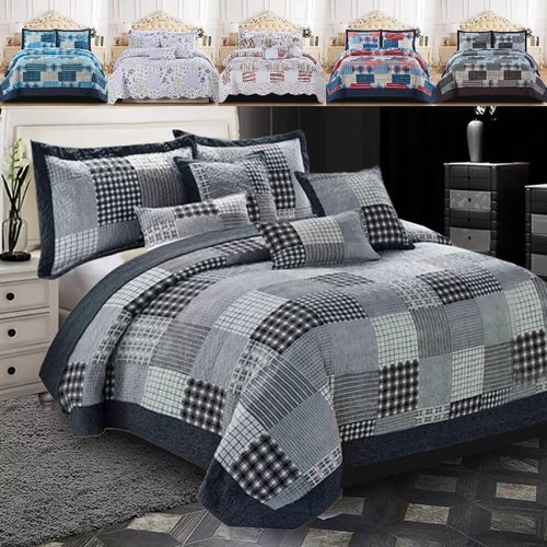 Pcs patchwork bedspread - pcs,