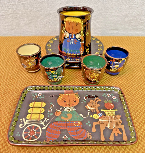 Vintage swiss folk art - vintage,