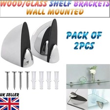 Wood glass shelf support - wood/glass,