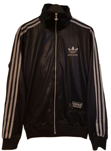 Adidas track jacket med black - med,