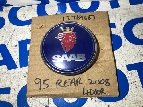 Saab rear boot badge - rear,