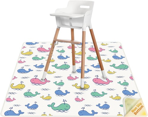 High chair splash floor mat - high,