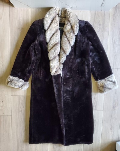 Vtg mob wife faux fur - vtg, coat