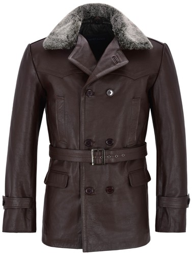 Men kriegsmarine brown fur - brown,