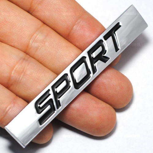 Sport logo zinc - alloy, car