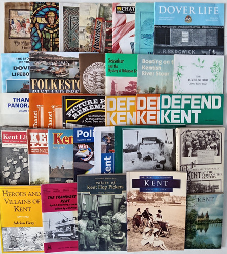 Various kent guide books - guide,