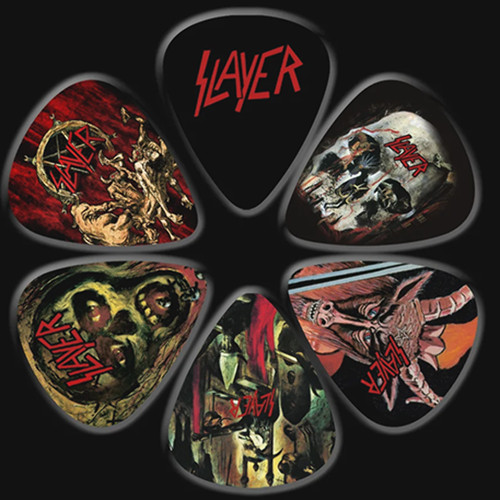 Slayer guitar plectrum - plectrum, pick