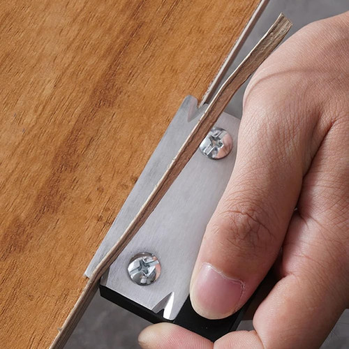 Woodworking edge trimmer hand - edge,
