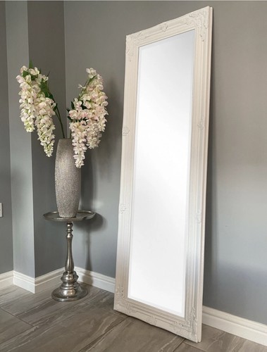 Tall white full - white, length