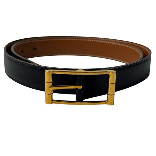 Hermes api leather belt - hermes,