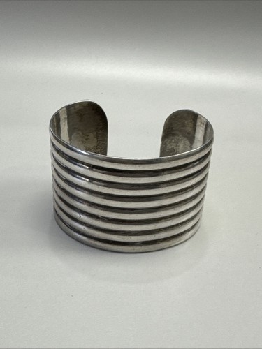 Vintage wide navajo sterling - vintage,
