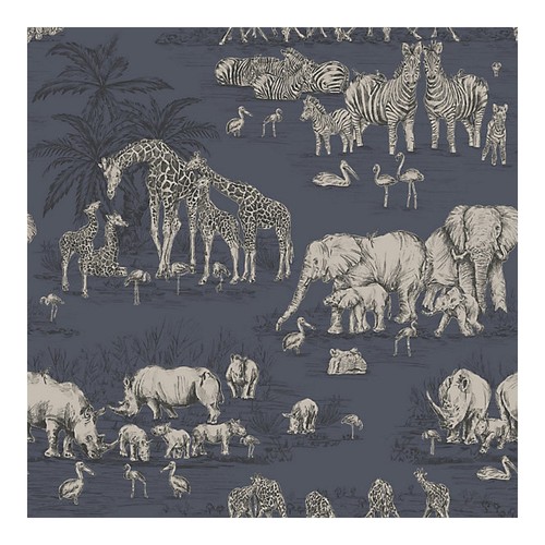 Fresco watering hole - watering, navy