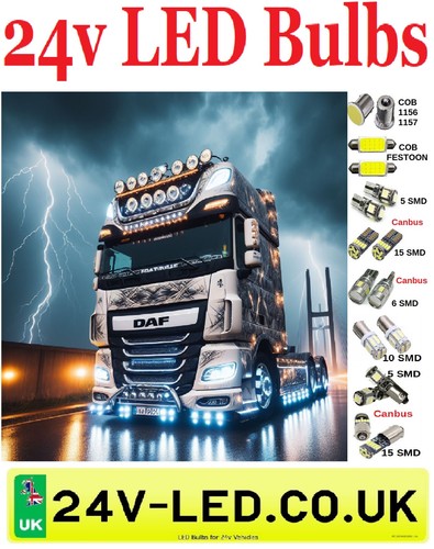 24v led bulbs volvo - led,