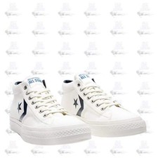 Converse Star Player 76 Mid White Black Beige Blue A10407C Shoe Sneaker Trainer