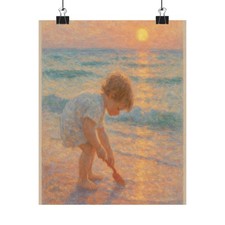 Impressionist Sunset Poster
