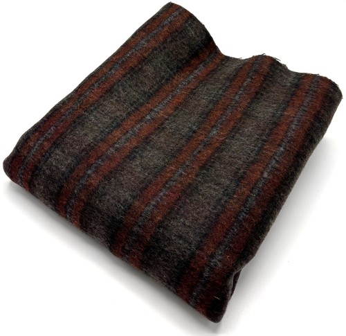 Brown red wool fabric - brown,