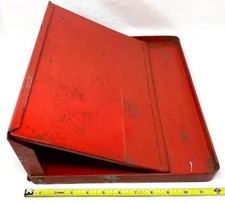 Vintage Snap-On KRA-412 Folding Side Tray Red Tool Box Attachment