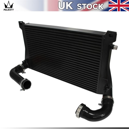 Black intercooler pipe kit - black, +pipe