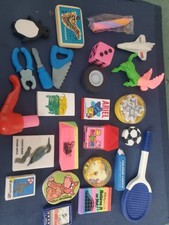 vintage eraser rubbers  1980s