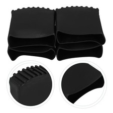  4 Pcs Protective Covers Ladder Mitts Back Pad for Anti Skid Feet Rubber