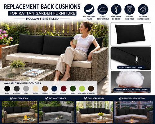 Replacement back cushions - replacement, for