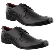 MENS SHOES ITALIAN SMART FORMAL WEDDING OFFICE PARTY SHOES CASUAL BLACK 13 14 UK