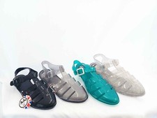 Ladies fisherman jelly wedge