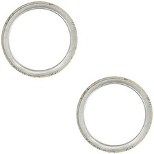 2x exhaust pipe gasket fits