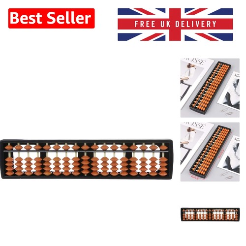 Digit soroban abacus for - 17-digit,
