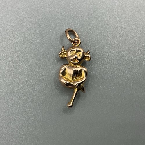 9ct gold lincoln imp - gold,
