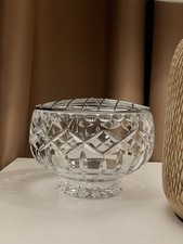 Vintage Heavy Cut Glass Lead