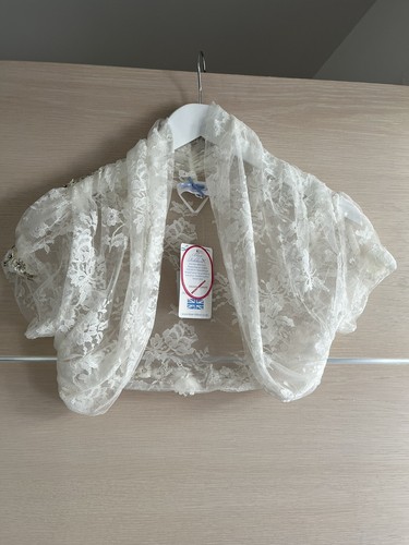 Bridal lace bolero - bridal,