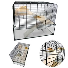 Syrian Hamster Mongolian Fat-Tailed Shaw's Jird Gerbil Glass Cage - The Savoy