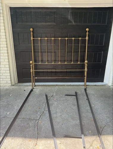 Vintage brass beds - vintage, of
