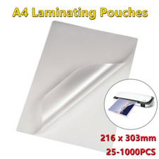 25-1000 Pcs A4 Laminating