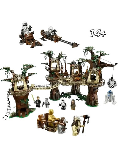 Star wars ewok village - star,