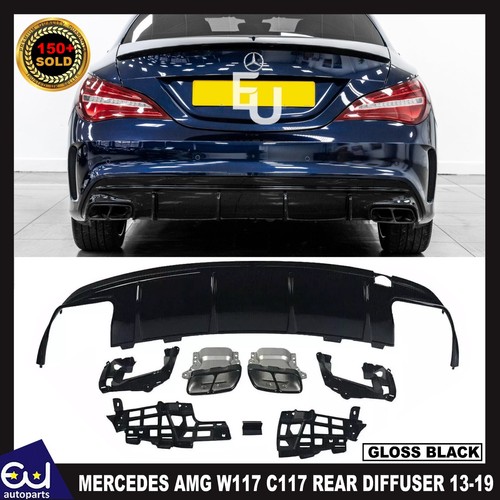 Rear diffuser for mercedes - for,