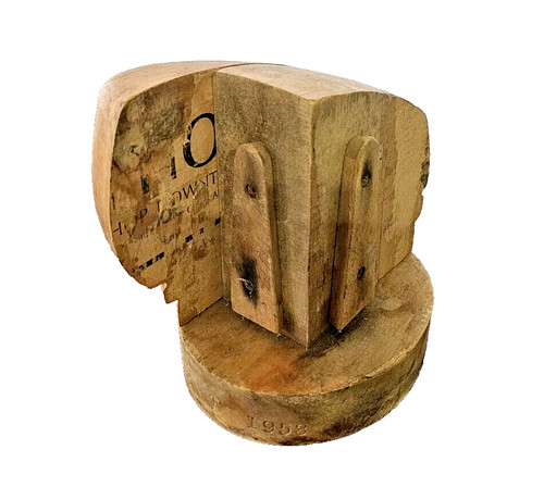 Vintage milliners block pieces - milliners,