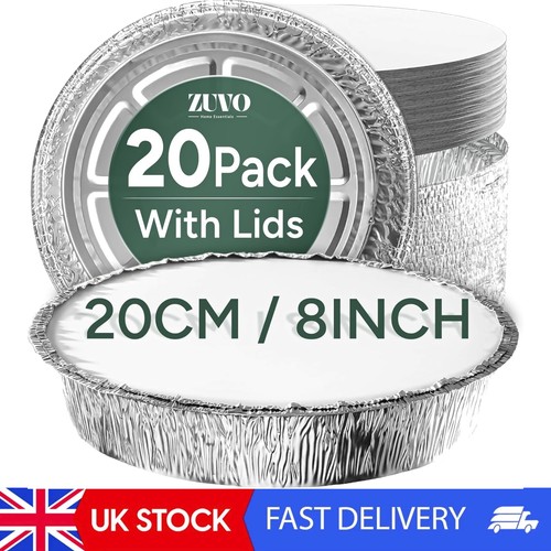 Round foil trays - trays, 20