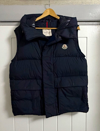 Moncler lafage gilet - lafage, navy