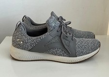 SKECHERS BOBS Grey Sequin