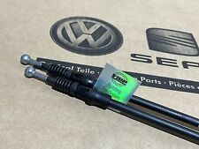 Audi TT MK2 2.0 FWD Handbrake Cables 2x Pair Genuine OEM Parts