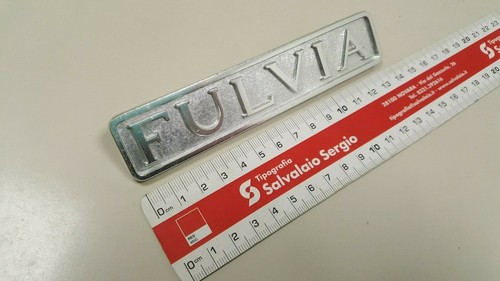 Badge plate rear writing - badge,