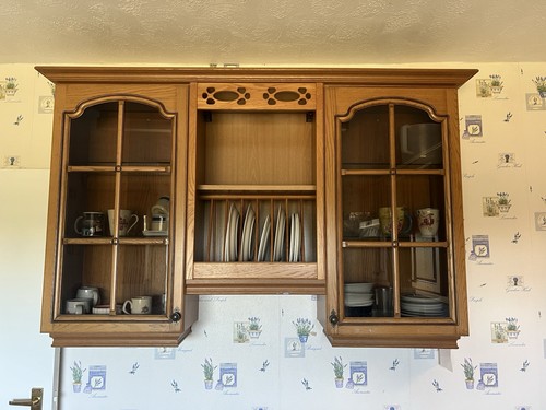 Wall mounted kitchendresser - wall-mounted,