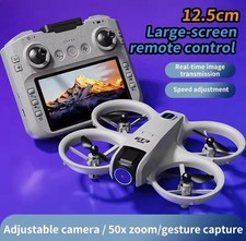 GT3 MAX Drone 8K HD 4.3" Remote Control Headless Mode Helicopter