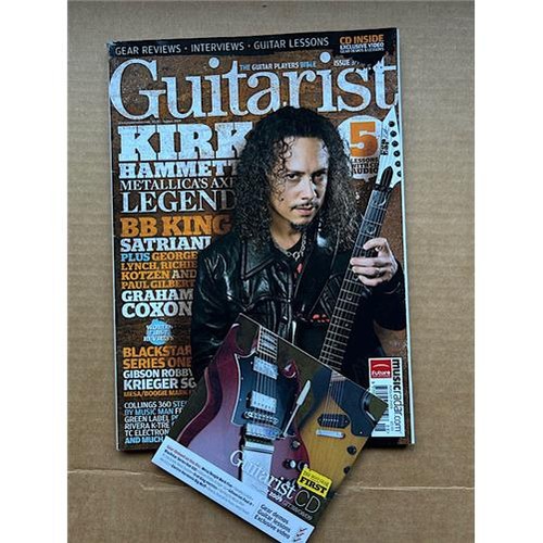 Metallica guitarist magazine - guitarist,