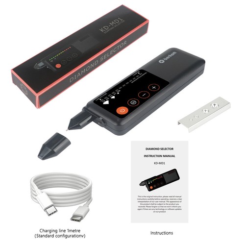 Rechargeable diamond tester - rechargeable,