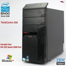 IBM LENOVO THINKCENTRE A58 7515 81G COMPUTER PC WINDOWS XP PARALLEL RS-232 COM