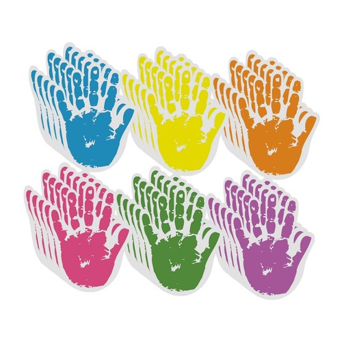 6pack 30x colorful hand - 30x,